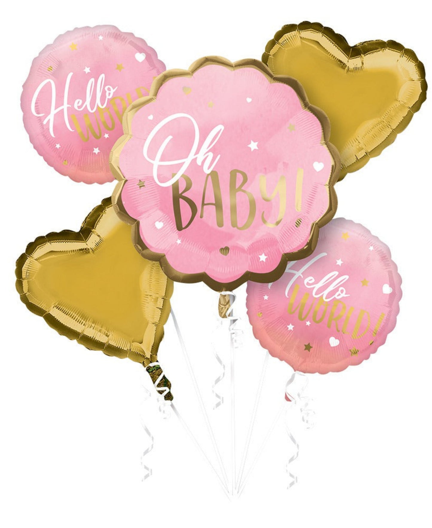 Oh Baby Pink Bouquet - Let's Party! Event Decor & Party Supplies