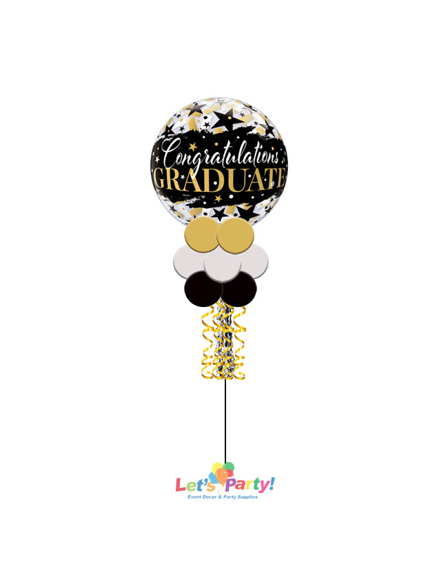 Congratulations Graduate- Yard Balloon Art - Let's Party! Event Decor & Party Supplies