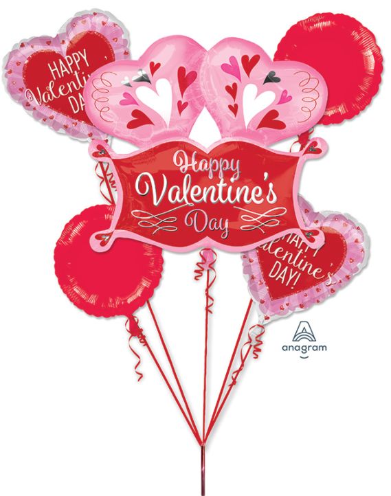 Double Heart Marquee Bouquet - Let's Party! Event Decor & Party Supplies
