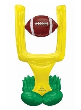 51" Airloonz Football Goal Post Balloon - Let's Party! Event Decor & Party Supplies