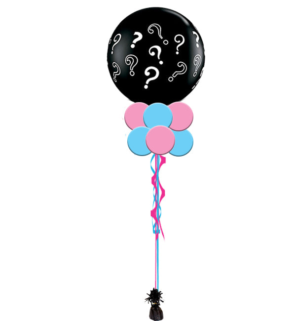 36" Gender Reveal Balloon - Let's Party! Event Decor & Party Supplies