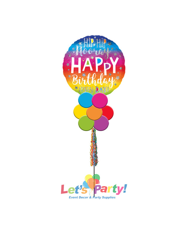 Hip Hip Hooray - Yard Balloon Art - Let's Party! Event Decor & Party Supplies