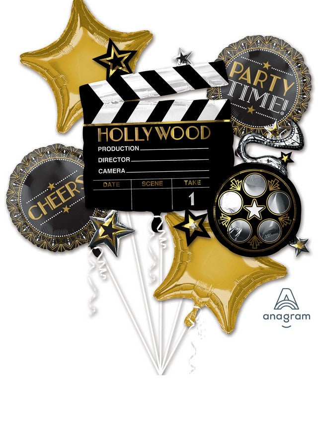 Lights Camera Hollywood Bouquet - Let's Party! Event Decor & Party Supplies