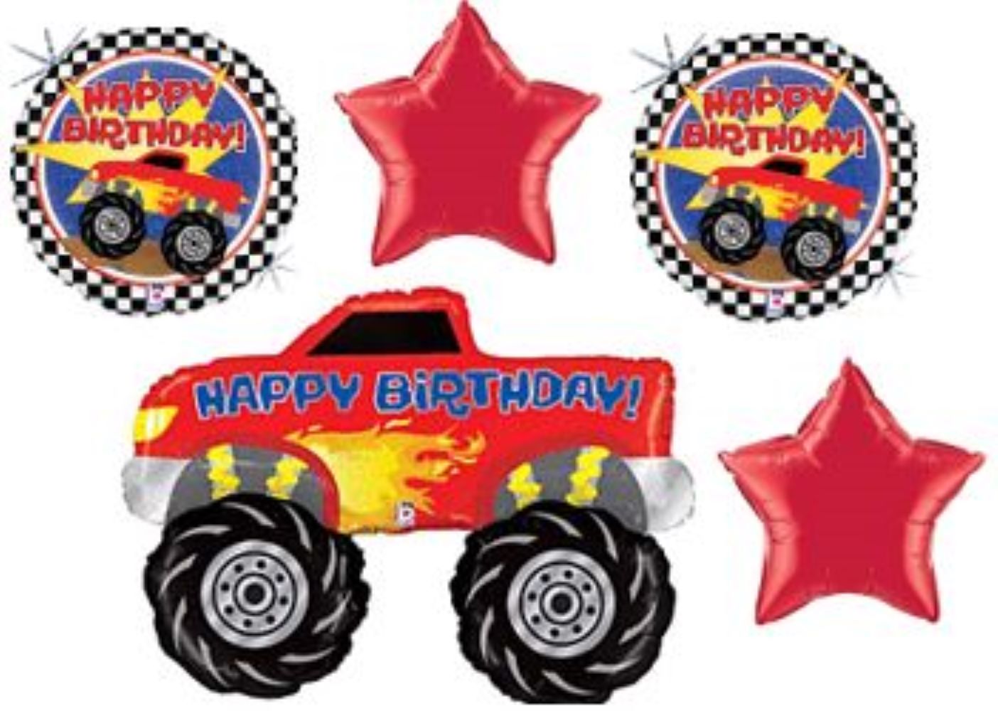 Monster Truck Bouquet - Let's Party! Event Decor & Party Supplies