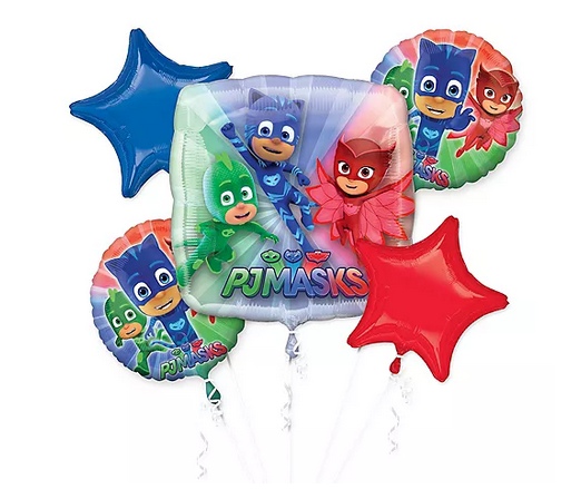 PJ Masks Balloon Bouquet - Let's Party! Event Decor & Party Supplies