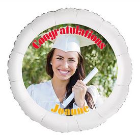 22" Personalized Picture Balloon - Let's Party! Event Decor & Party Supplies