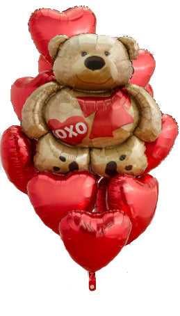Teddy Bear Love Ex-Large Bouquet - Let's Party! Event Decor & Party Supplies